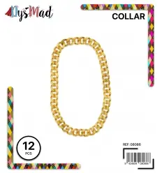 COLLAR METAL DORADO