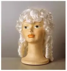 Peruca de gran dama barroca