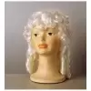Peluca gran dama blanca