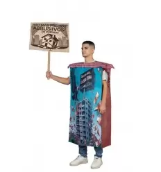 DISFRAZ EDIFICIO PROTESTA ADULTO