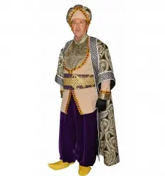TRAJE REY MAGO GASPAR CALIDAD EXTRA