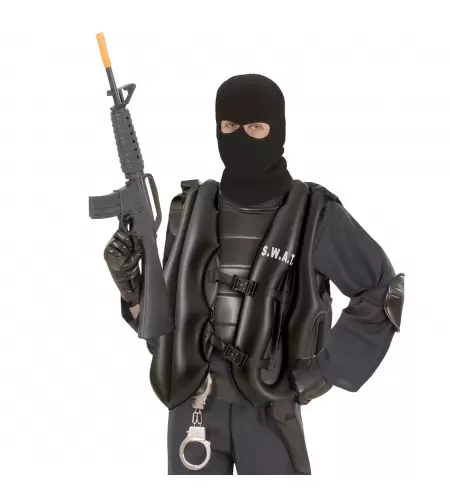 CHAQUETA ANTIBALAS S.W.A.T INFLABLE ADULTO