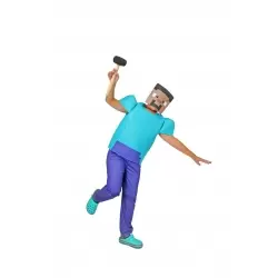 DISFRAZ CONSTRUCTOR STEVE INFANTIL