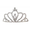 Diadem with rhinestones