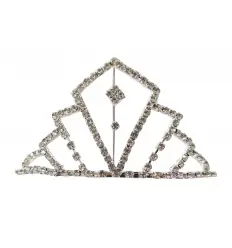 DIADEMA BRILLANTES 5 CM. ALTURA