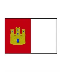 BANDERA DE ESPAÑA CON ESCUDO