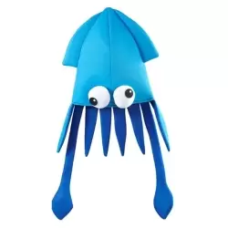 SOMBRERO CALAMAR GIGANTE AZUL