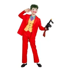 Disfarce infantil de palhaço falhado