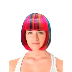 PELUCA CHARLESTON MULTICOLOR