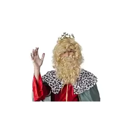 SET PELUCA Y BARBA REY MAGO/PAPA NOEL 2
