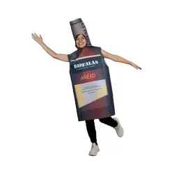 DISFRAZ BOTELLA RON ADULTO