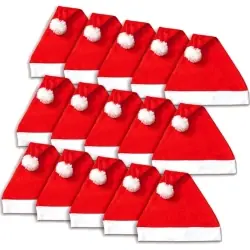Pack 15 gorros Pai Natal