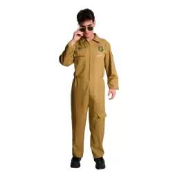 DISFRAZ PILOTO COMBATE ADULTO TALLA S 2