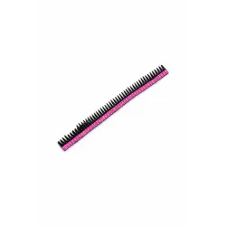 Cinto cor-de-rosa com 74 balas