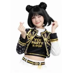 PELUCA K-POP MIRA ROSA INFANTIL