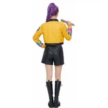 K-Pop roxo adulto