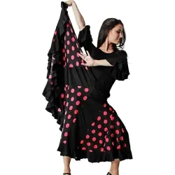 copy of Falda flamenca infantil lunares
