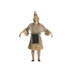 Disfraz espantapajaros chica adulto