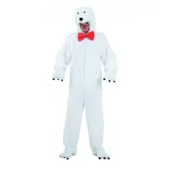 Disfraz oso polar infantil