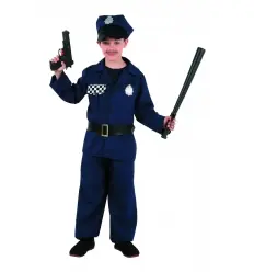 Fato de policia infantil