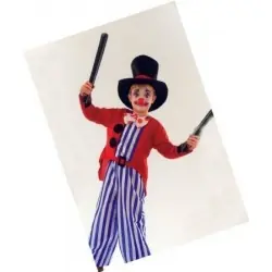 DÉguisement clown avec haut de forme