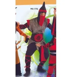 Costume oriental ninja warrior