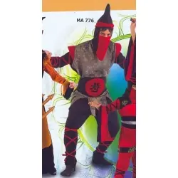 Costume oriental ninja warrior