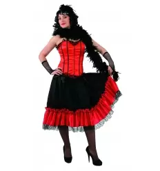 Déguisement can can femme