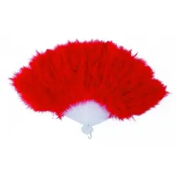 Feathered fan