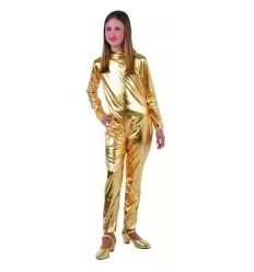 Overalls kids metallic