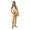 Overalls kids metallic