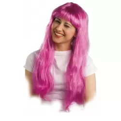 Long hair techno wig