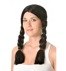 Peluca trenzas