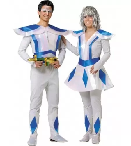 Astronaut/alien man costume