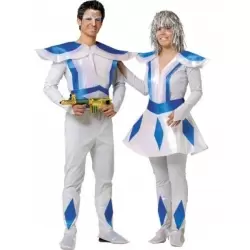 Astronaut/alien man costume