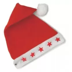 Gorro papa noel con luces