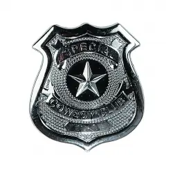 Polizeimarke aus metall