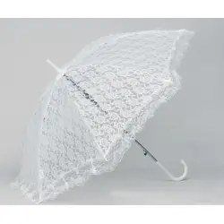 Ombrelle blanche dentelle
