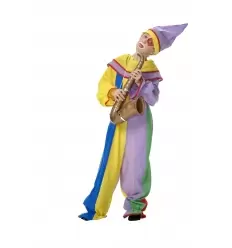 Disfraz payaso arlequin infantil