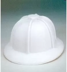 Capacete de explorador branco