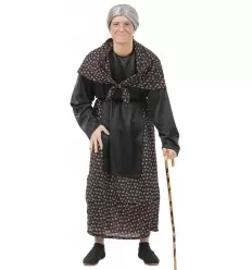 Old lady costume.