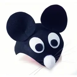 Capacete de ratinho infantil