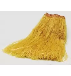 Hula-rock uni kostüm aus raphia 90 x 60