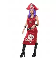 DISFRAZ PIRATA JOHANA ADULTO