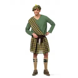 DISFRAZ ESCOCES VERDE