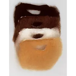 Beard and mustache small size