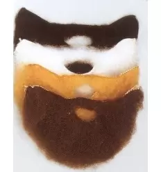 Barbe et moustache taille moyenne