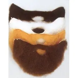 Barbe et moustache taille moyenne