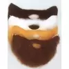 Barbe et moustache taille moyenne