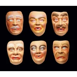 Máscaras em borracha